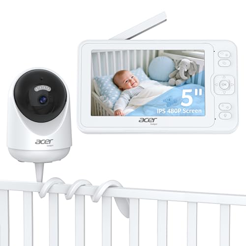 acer Video Baby Monitor 5” LCD Screen Monitor No WiFi 1080P