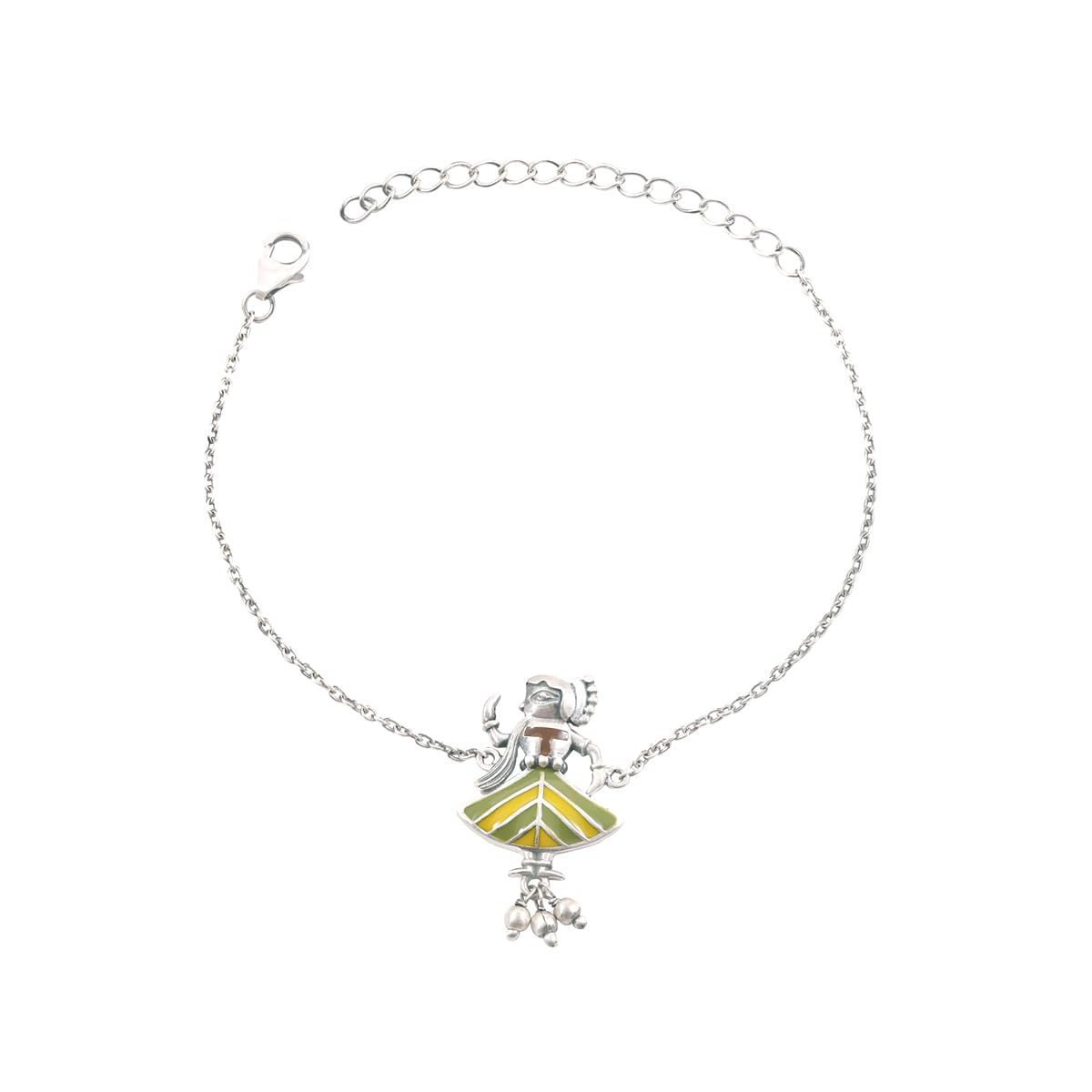 by CaratLane| 925 Silver | Meye Bracelet in Oxidised 925 Silver | Gifts for Womens & Girls-image-48