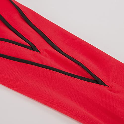 Women Collared Golf Shirt Lightweight Moisture Wicking Long Sleeve Shirt Quick Dry Polo Shirts Red S #TOP5