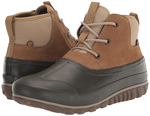 Bogs Womens Classic Casual Lace Leather Boot Snow, Dark Green Multi, 8 #TOP6