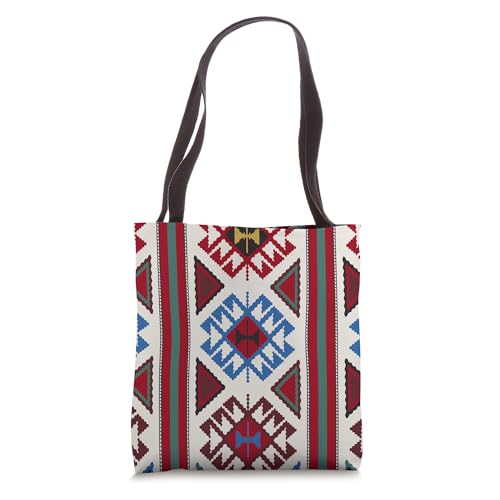 Traditional Armenian Carpet Pattern Tote Bag