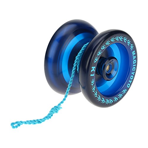 Eacam Professional Ma-gic Yoyo K1 Spin ABS Yoyo 8 Ball KK Bearing with Spin-ning String for Kids - Image 2