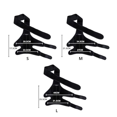 Image of Dog Knee Brace,Brace for Torn Hind Legs,Hip Knee and Leg Support for Hip Luxating Patella,Comfortable and Adjustable (M)