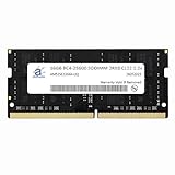 Adamanta 16GB (1x16GB) DDR4 3200MHz (or 2933MHz or 2666MHz or 2400MHz or 2133MHz) PC4-25600 SODIMM Samsung IC 2Rx8 CL22 1.2v Non-ECC Unbuffered Notebook Laptop Gaming RAM Memory Upgrade