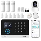 PGST Wireless Home Security System, 17-Piece Kit, Outdoor Camera, Phone APP Alert, Door Sensor...