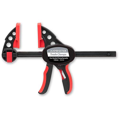 Axminster Trade Clamps One Handed Clamp - 150 x 85mm