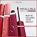 L'Oreal Paris Infallible Matte Resistance Liquid Lipstick, up to 16 Hour Wear, Road Tripping 240, 0.16 Fl Oz