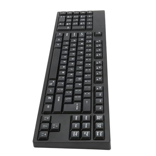 Klawiatura dla Leworęcznych, Ergonomiczny Układ, 109 Klawiszy, Micro USB, Klawiatura Typu Plug and Play do Księgowości Biurowej