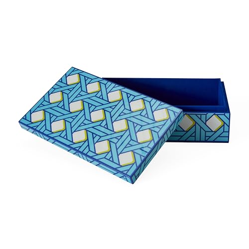 Boîte de rangement laquée Jonathan Adler taille M, l'élégance minimaliste pour votre intérieur