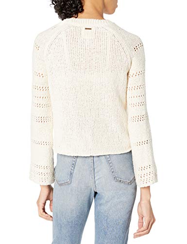 Billabong Women's Cozy Love Sweater, White Cap, M #TOP1