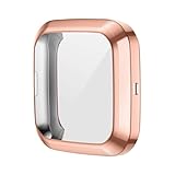 Fait de matériaux solides Protecteur d\'écran pour Fitbit Versa 2 - Rose Gold
