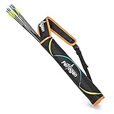 Perogen Youth Archery Quiver Holder,Lightweight Back Quivers Arrows Bag for Bow Hunting and Target...