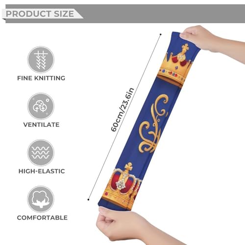 Women Girls Breathable Compression Sock for Training, Football, Skiing3