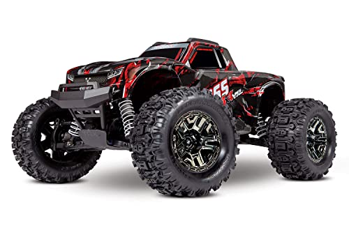 Flash Deals - 80% OFF Traxxas 90076-4-SRED Hoss 4X4 VXL: 1/10 Scale Monster Truck