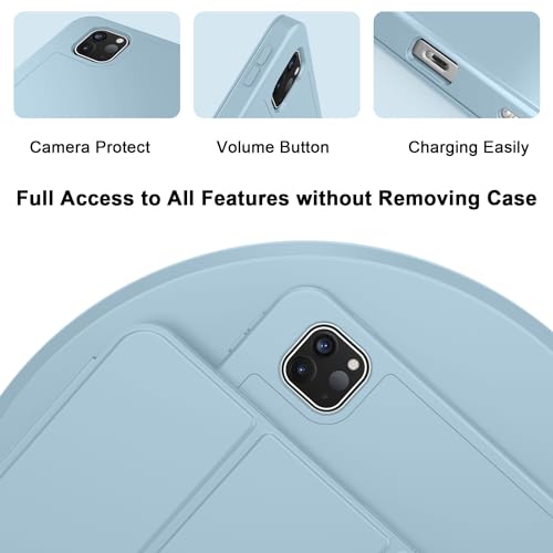 Funda para iPad Pro de 13 pulgadas M5 M4 con soporte de Pencil Pro 3
