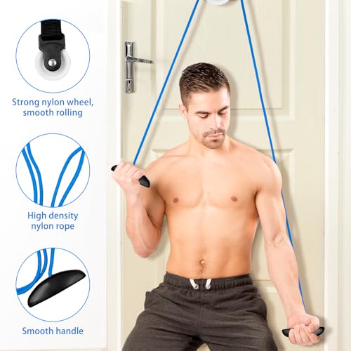 Schultertrainer Pulley, Rückentrainer für Zuhause, Schulter Physiotherapie Seilzug für Rehabilitation, Schulter Trainer Pulley für Training, Rehabilitation