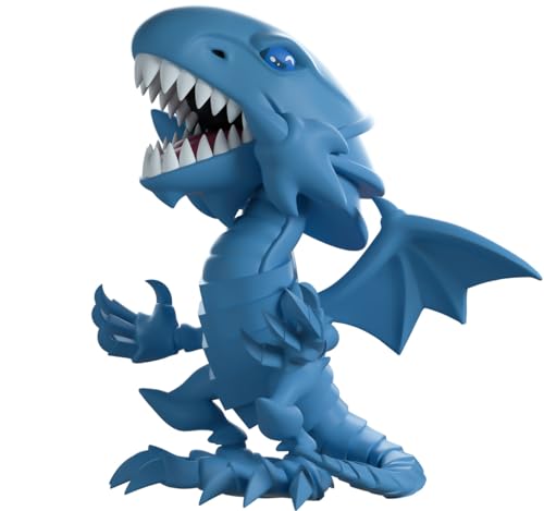 Image of Youtooz Blue-Eyes White Dragon Vinyl Action Figure, 4.1 inch Dragon Collectible, Based on Yu-Gi-Oh! Anime Series
