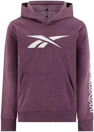 Reebok Boys' Fleece Logo Plus Hoodie image 5
