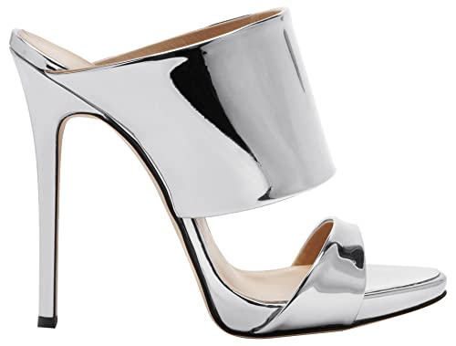 Giuseppe Zanotti, Andrea Sandals, 5, Silver