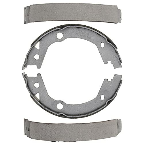 Image of Detroit Axle - Rear Brake Shoes for Hyundai Sonata Elantra Tucson Kia Optima Sportage, Premium Semi-Metallic Brake Shoes Replacement