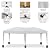 DOINUO 10x20 White Pop Up Canopy Outdoor Tent Party Tent with 6 Sidewalls, Wedding Party Tent Outdoor Canopy Waterproof UV50 Canopy Tent Event Shelter for Parties, 6 pcs Weight Bag,Carry Bag