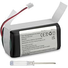 3200mAh RVBAT850 Replacement Battery for Shark Ion R75, AV752, AV751, RV761, R85, RV850, S87,RV700_N, RV720_N, RV851WV, RV871, RV1000S, RV1100VL, RV101AE, UR1000SR Vacuum Cleaners 2-Prong Connector