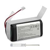 3200mAh RVBAT850 Replacement Battery for Shark Ion R75, AV752, AV751, RV761, R85, RV850, S87,RV700_N, RV720_N, RV851WV, RV871, RV1000S, RV1100VL, RV101AE, UR1000SR Vacuum Cleaners (2-Prong Connector)