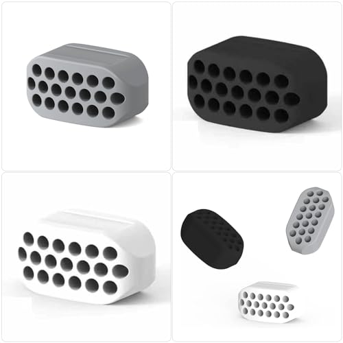 6 Stück Jawline Trainer, Jawline Gum, Kiefer Trainer, Jaw Trainer, Mewing Gum, Kiefertrainer, Jaw Exerciser, Gesichtstrainer, Für übungen Gesichtsmuskeln Männer Und Frauen