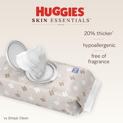Huggies 10036000557258 Skin Essentials Baby Wipes thumb #1