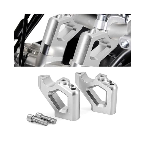 Riser guidon extensible Tiger 900 Rally Pro rehausseur alu CNC - 2
