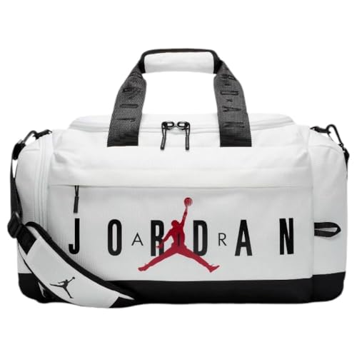 Jordan Herren Jam Velocity 46L Duffel, White, S