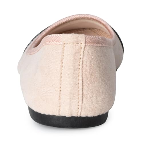Alpine Swiss Kelly Women’s Ballet Flats | Comfortable Dress or Casual Shoes | Two Tone Cap Toe Slip On Flats | Anti-Slip Sole 6