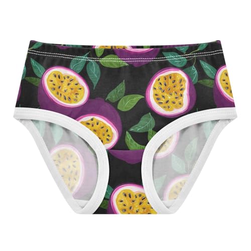 Wusikd Passion Fruit Girls' Underwear Cotton Girls Briefs Soft Toddler Underwear 2T