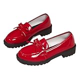 Options de large largeur : disponibles en larges largeurs, ces mocassins brevetés pour femme s'adaptent à une variété de formes de pieds, assurant un ajustement confortable pour tout le monde