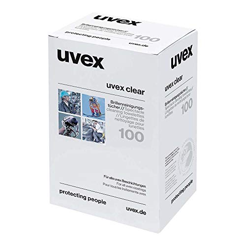 Salviette umidificate uvex,Bianco, 100 pz