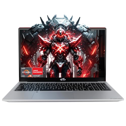 NIMO 15.6" FHD IPS Gaming Laptop, Ryzen 5 6600H (Up to 4.5GHz, Beat i7-1165G7) 64GB DDR5 RAM 1TB PCIe 4.0 SSD, Radeon 660M GPU, 