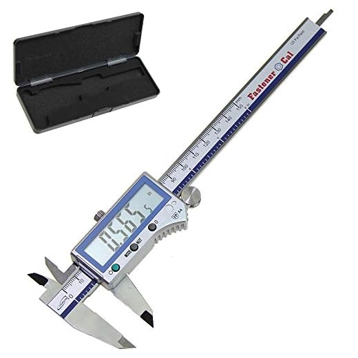 iGaging Fastener Caliper Digital IP54 0-6"/0.0005" Metric/Inch/Fraction 128th/32nd