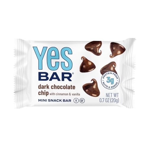 Image of YES Nut Bars - Healthy Snack Bar (Dark Chocolate Chip, Minis 60 count)