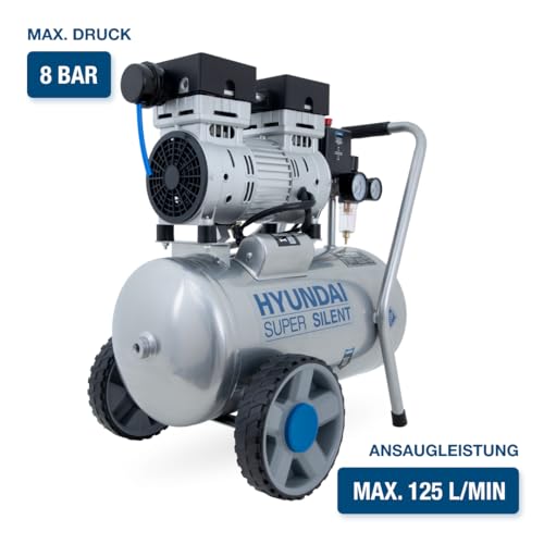 Hyundai Silent SAC55752 Kompressor für leise Druckluft
