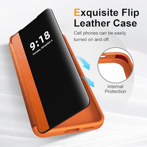 Étui de protection à rabat pour Samsung S21 Ultra 5G mince