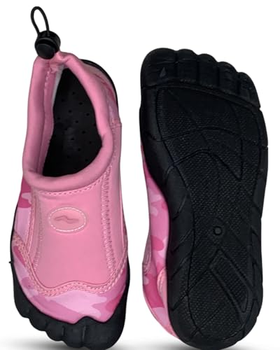 Image of NORTY Water Shoes for Boys and Girls - Swim Socks for Beach, Boat, and Pool - Skeletoe Barefoot Design - Cruise Ship Essentials for Kids - Hiking and Camping Footwear