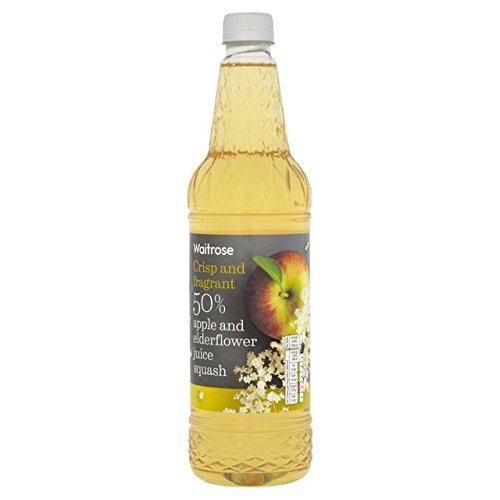 High Juice Apple & Elderflower Squash Waitrose 1L