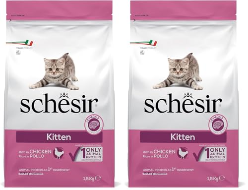 Schesir pienso Gato 1.5 kg Cachorro (Paquete de 2)