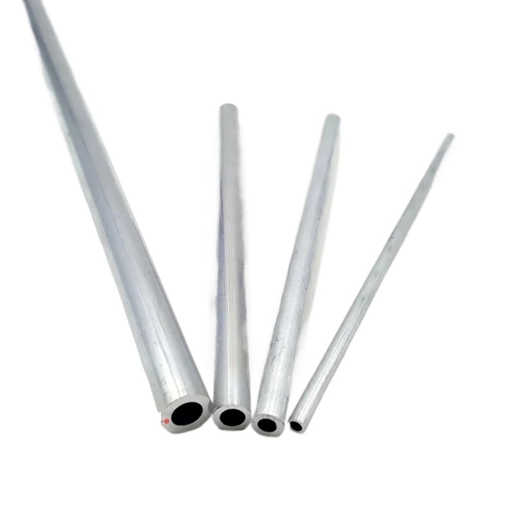 Jfnklfg 300Mm Aluminium Tube Aluminium Pipe 2Mm Thickness 6-70Mm Od Straight 500Mm Long Round 6063 Aluminum Alloy Tube(,Od 38 X Id 34Mm)