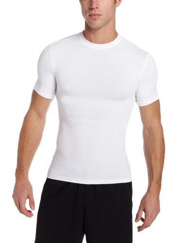Tommie Copper Men's Short Sleeve Shirt, White, Large