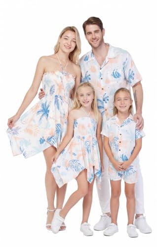 Image of Hawaii Hangover Family Matching Hawaiian Clothes, Sandy Beach | Family matching Hawaiian outfits, Sandy Beach, lightweight rayon, machine washable, tropical print, luaus, cruises