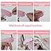 Stitch Gun for Clothes - Quick Clothes Fixer - Tagging Gun for Clothing with Sewing kit Includes 6 Needles,1000 Black Fasteners and White Fasteners （Pink）