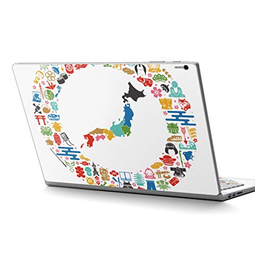 igsticker Surface Book2 Book3 15inch ��p �X�L���V�[�� �T�[�t�F�X �u�b�N 15�C���`�p �V�[�� 011774 ���{ �n�} ����