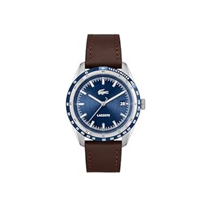 Lacoste Everett Men’s 3H Quartz Watch | Sport-Inspired | Water Resistant – 5 ATM/50 Meters