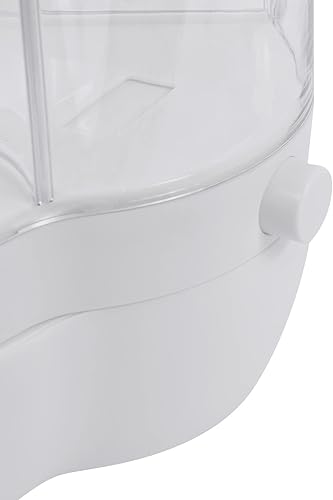 Miniatura 8 de Dispensador de granos para encimera, 6 compartimentos giratorio de 360, dispensador de alimentos hermético, contenedor de almacenamiento de cocina